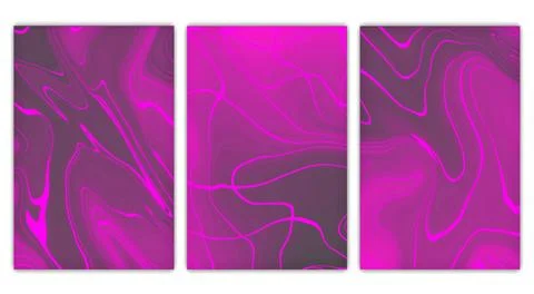 Modern abstract covers set, minimal covers design, abstract background Stock Illustration