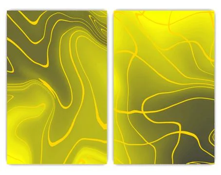 Modern abstract covers set, minimal covers design, abstract background Illustrazione stock