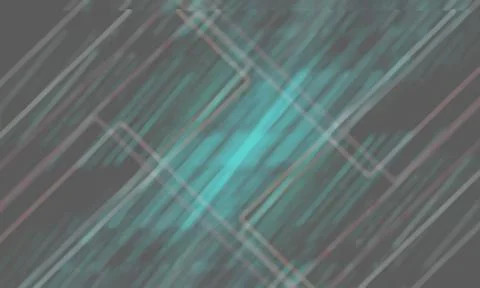 Modern abstract design with diagonal neon turquoise and pink lines on a sof.. イラスト素材