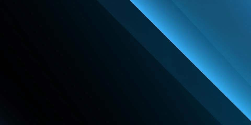 A modern abstract design featuring bold diagonal shades of blue gradient st.. Stock Illustration