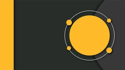 Modern Abstract Design Featuring Circular Elements and Dynamic Composition. Stockillustratie