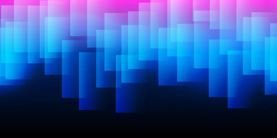 A modern abstract design featuring a smooth colorful lit gradient backgroun.. Stock Illustration