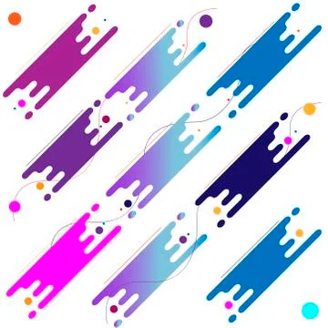 Modern abstract design template with background for the site for decoration Stock Illustration