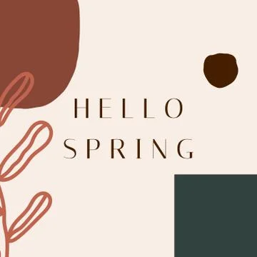 Modern Abstract Design Template Stock Illustration