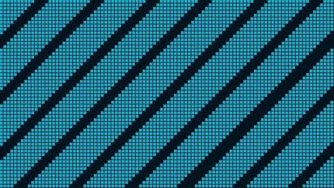 Modern Abstract Diagonal Stripe Pattern on Vibrant Blue Background Seamless.. Stock Footage 342524414
