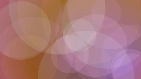 Modern Abstract Digital Background with Translucent Overlapping Circles in .. Ilustração Stock