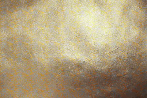 Modern abstract dynamic texture pattern golden and silver Stock Illustration
