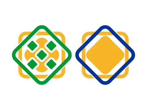 Modern Abstract Elements for Islamic Themed Designs Stock Illustration