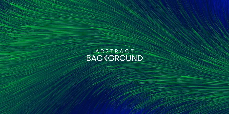 Modern abstract fluffy texture background in green and blue colors Stock Illustration