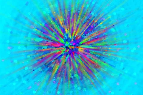 Modern Abstract Fluid Background with Soft Grainy Texture in blue, red, yel.. Stock Illustration