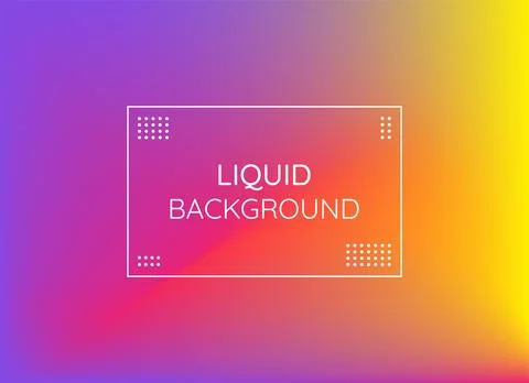 Modern abstract fluid bright background. Stock-Illustration