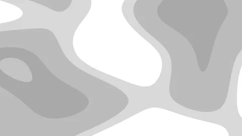 Modern Abstract Fluid Shapes with Gray and White Gradient Background Stock Footage 295522065