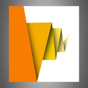 Modern abstract flyer Stock Illustration