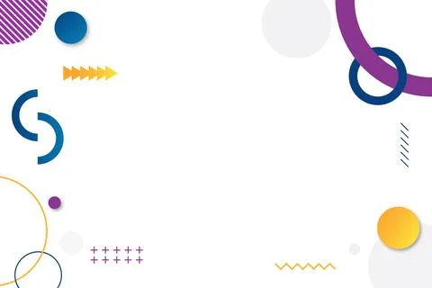 Modern Abstract Geometric Background Design Creative Minimalist Layout Stock Illustration