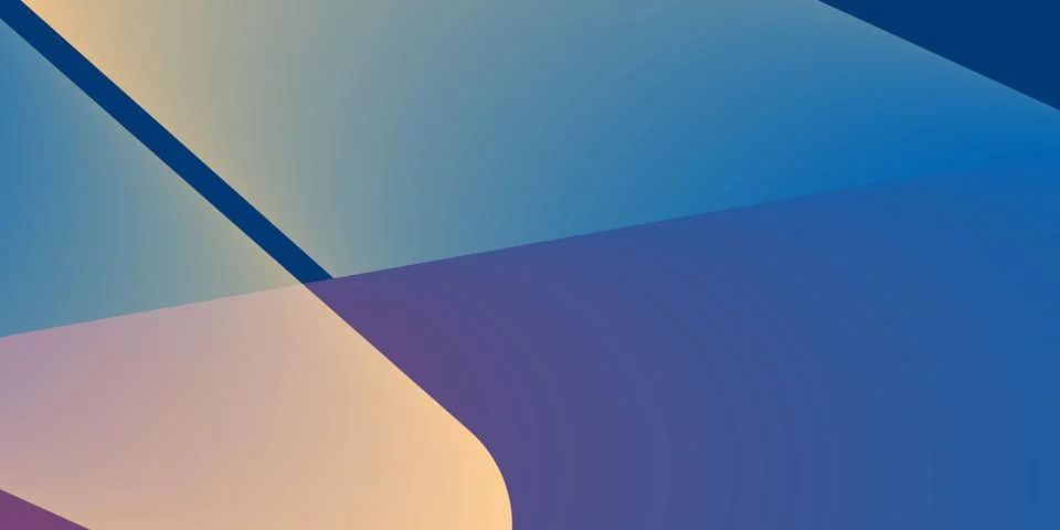 Modern abstract geometric background featuring overlapping diagonal round s.. Stock Illustration