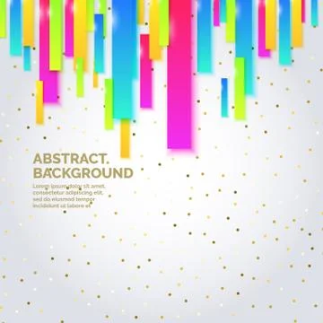 Modern abstract geometric background. Stock Illustration