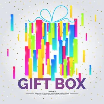 Modern abstract geometric background. Stock Illustration