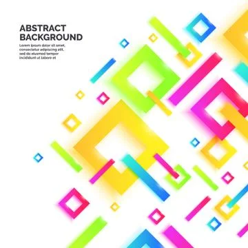 Modern abstract geometric background. Stock Illustration