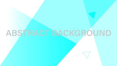 Modern abstract geometric background with light blue and white shapes イラスト素材