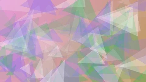 Modern abstract geometric background with overlapping translucent triangles.. Stock Illustration