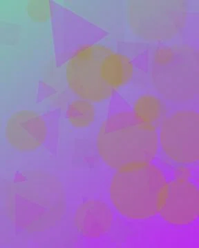 Modern Abstract Geometric Background with Purple Gradient and Transparent S.. Illustrazione stock
