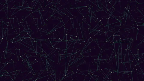 Modern abstract geometric pattern of black and blue triangles and lines Stock-Footage 322757493