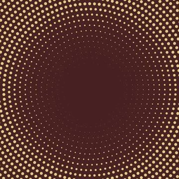 Modern Abstract Geometric Pattern With Dots 스톡 일러스트