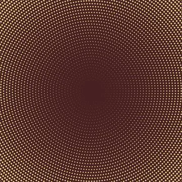 Modern Abstract Geometric Pattern With Dots Illustrazione stock