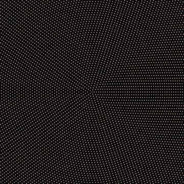 Modern Abstract Geometric Pattern With Dots Stock Illustration