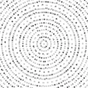 Modern Abstract Geometric Pattern With Dots Stock Illustration