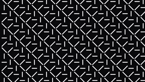Modern abstract geometric pattern lattice white lines on black background s.. Stock Footage 343631674
