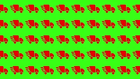 Modern Abstract Geometric Pattern Motion Background for 2025 Design Projects Stock Footage 344909817