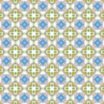 Modern abstract geometric pattern for printing on fabric, paper for scrapbook Illustrazione stock