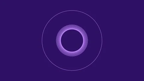 Modern abstract geometric pattern with purple gradient background and intri.. Stock Illustration