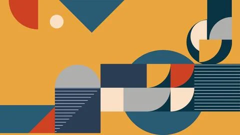 Modern Abstract Geometry Background Stock Illustration