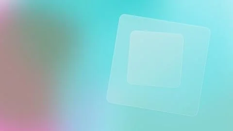 Modern Abstract Glassmorphism Background with Soft Cyan and Pink Gradient a.. 스톡 일러스트