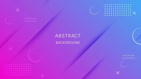 Modern abstract gradient background with geometric element. Stock Illustration