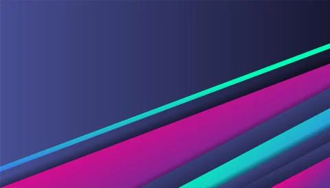 Modern abstract gradient background template, trendy shape shiny composition, Illustrazione stock