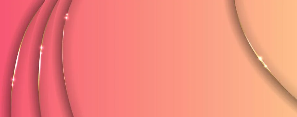 Modern abstract gradient pink vector background. Elegant concept design with  Stock Illustration