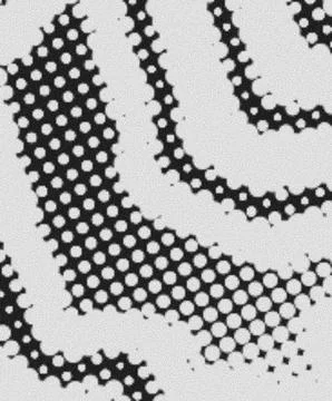 Modern Abstract Grain Halftone Dot Pattern for Creative Graphic Design Stock Illustration