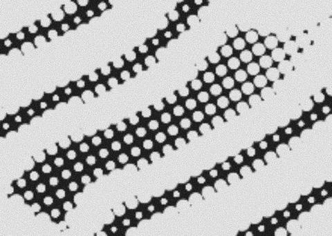 Modern Abstract Grain Halftone Dot Pattern for Creative Graphic Design Stock Illustration
