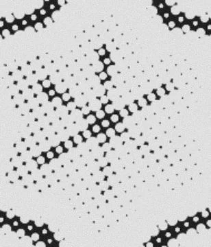 Modern Abstract Grain Halftone Dot Pattern for Creative Graphic Design Stock Illustration
