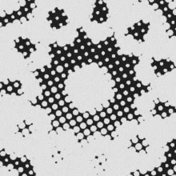 Modern Abstract Grain Halftone Dot Pattern for Creative Graphic Design Stock Illustration