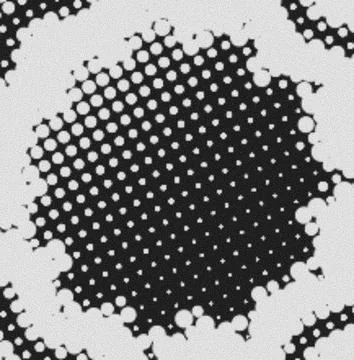 Modern Abstract Grain Halftone Dot Pattern for Creative Graphic Design Stock Illustration