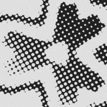 Modern Abstract Grain Halftone Dot Pattern for Creative Graphic Design Stock Illustration