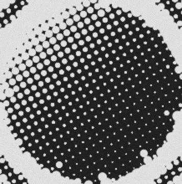 Modern Abstract Grain Halftone Dot Pattern for Creative Graphic Design Stock Illustration