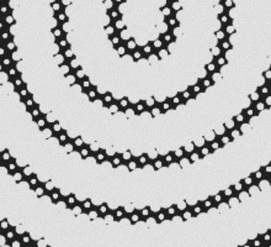 Modern Abstract Grain Halftone Dot Pattern for Creative Graphic Design Stock Illustration