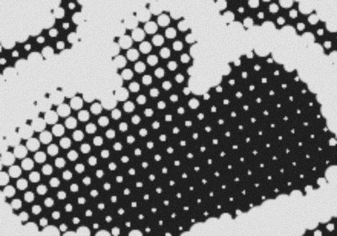 Modern Abstract Grain Halftone Dot Pattern for Creative Graphic Design Stock Illustration