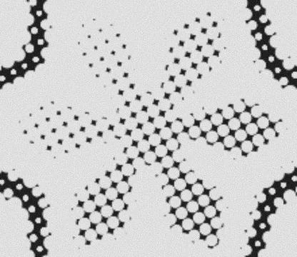 Modern Abstract Grain Halftone Dot Pattern for Creative Graphic Design Stock Illustration