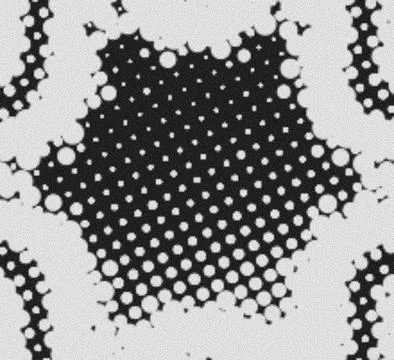 Modern Abstract Grain Halftone Dot Pattern for Creative Graphic Design Stock Illustration